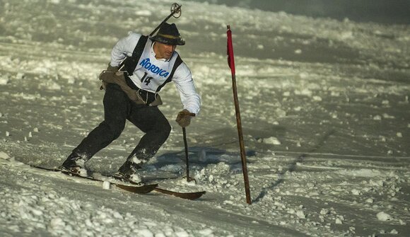 Gara nostalgica di sci