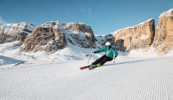 The Sellaronda: a unique ski round trip