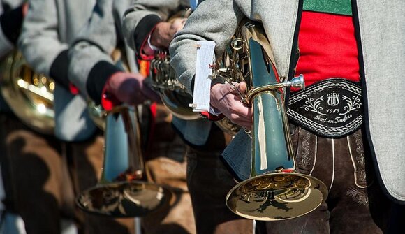 Frühschoppen della banda musicale