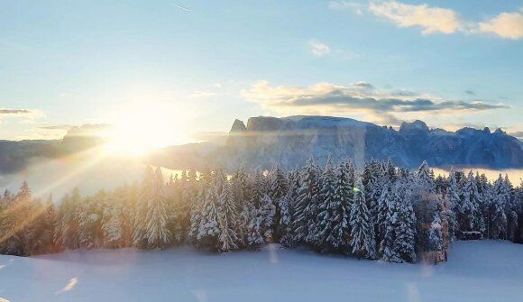 Heilig Abend auf der Tann