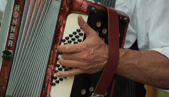 Church day festival at the Wurzer hut