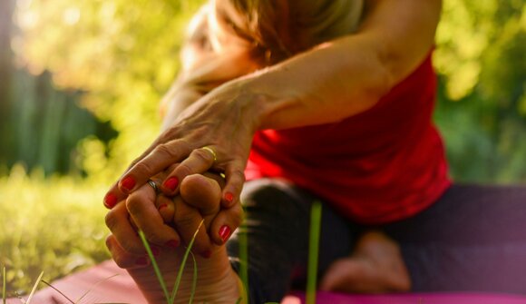 Nel silenzio dell'alta quota: yoga