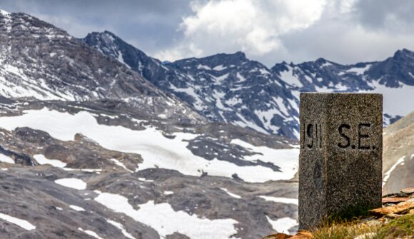 Rad Kundgebung am Stilfser Joch