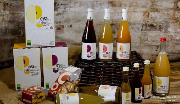 Succo di mela EVA - visita e degustazione