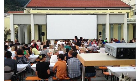 Freilichtkino in Schlanders