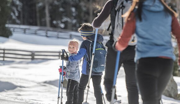 Leichte Halbtages Schneeschuhtour