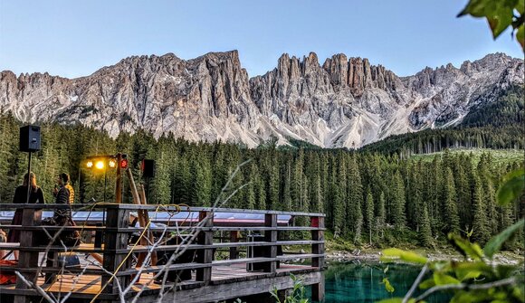 Concert at the Carezza Lake