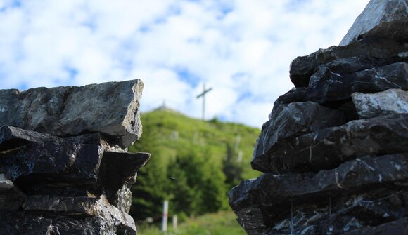 Inaugurazione: croce di vetta a Valles
