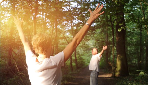 Atmung und Kontakt mit der Natur