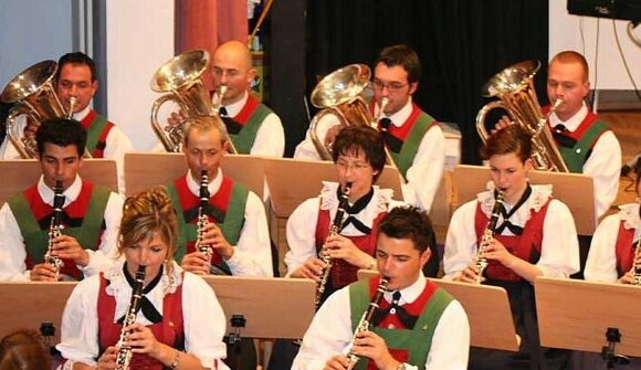 Concerto banda musicale Val di Funes