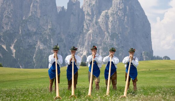 Concert of the alphorn players