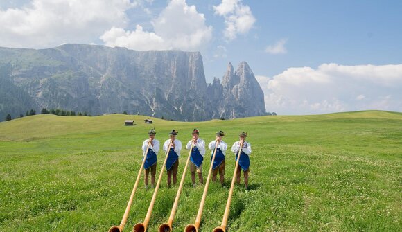Concert of the alphorn players
