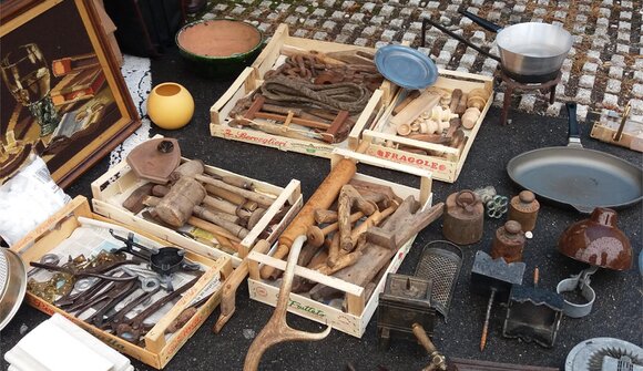 Flea market in Lana