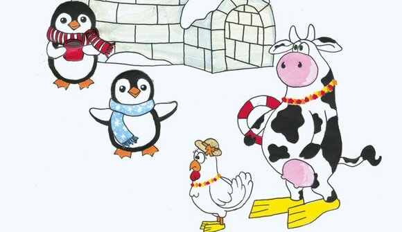 Theater: Die Kuh Berta am Südpol