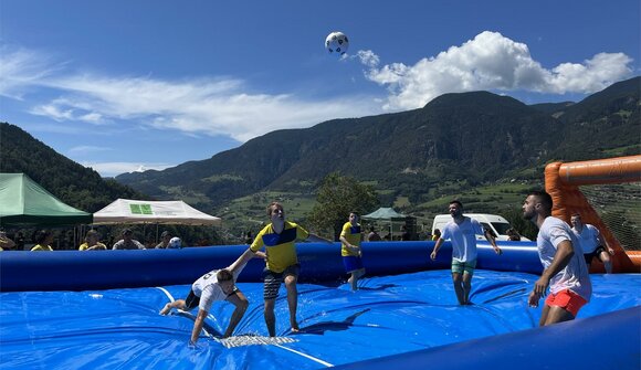 Seifenfußballturnier der BJ Lajen