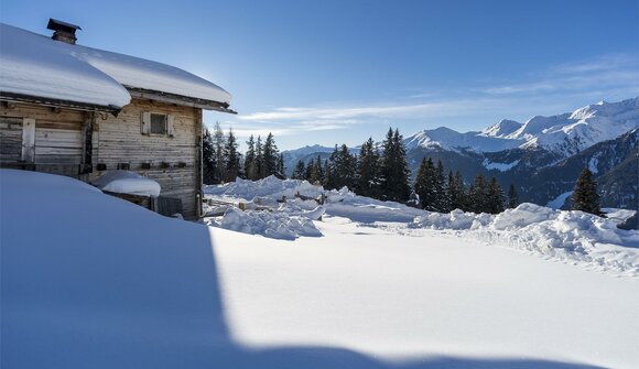 Winter hike to the Stumpfalm