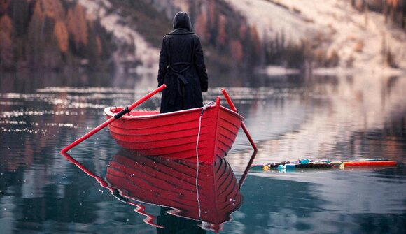 FLOATING ANGEL By Indra Moroder