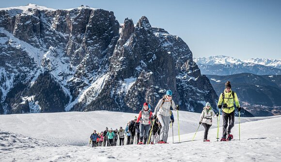 Ciaspolata all'Alpe di Siusi