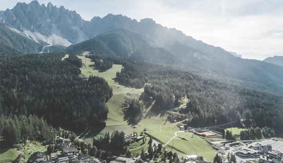 Panoramic hike on the Mount San Candido