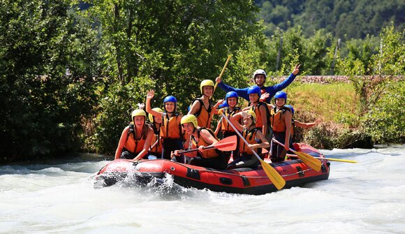 Estate per bambini: Rafting