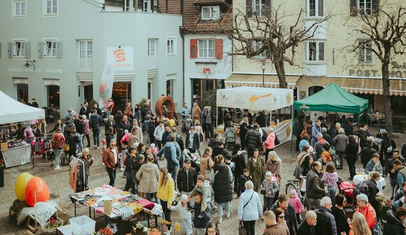 Easter market in Chiusa
