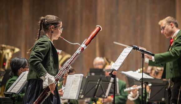 Concert by Music Band Neustift
