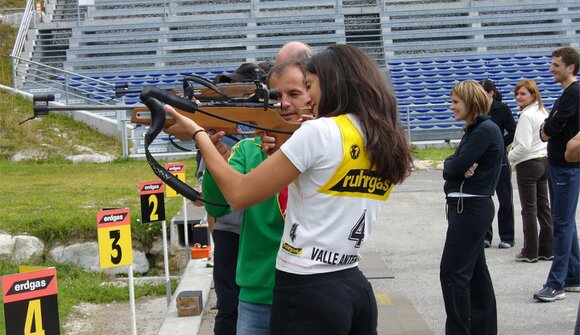 Auf den Spuren der Biathlonweltmeister