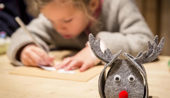 Goldy’s Häuschen - Weihnachtskarte