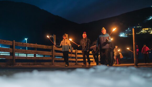 Escursione serale con fiaccole