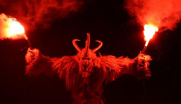 Sfilata di Krampus ad Aldino