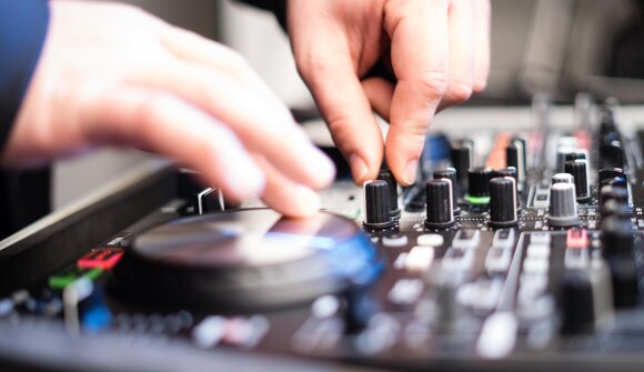 DJ-Set auf den Hütten