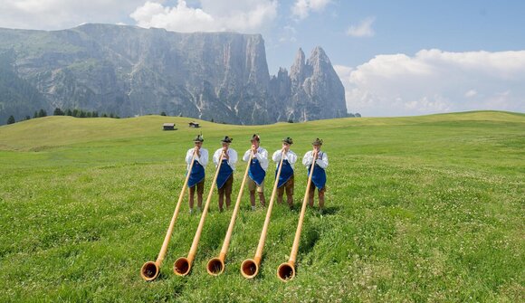 Concert of the alphorn players