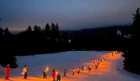 Fackellauf - Skischule St. Christina