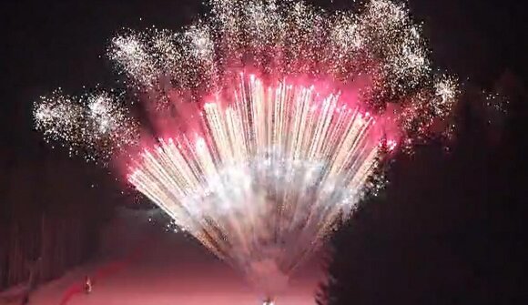 Fire and Ice Ski Show im Gsiesertal