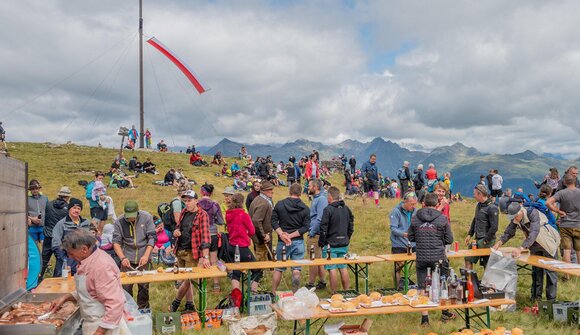 Mass on the mountain