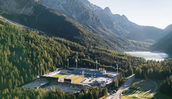 Biathlon Stadionbesichtigung