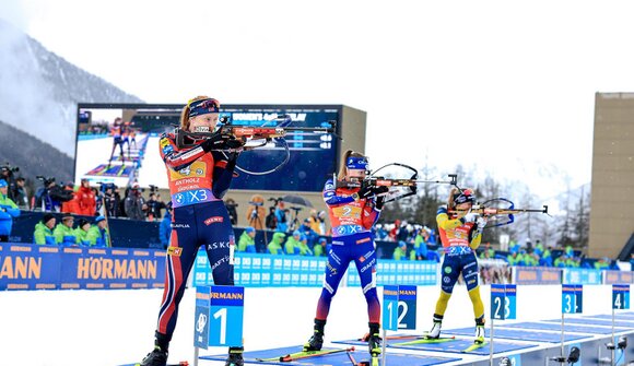 Olympiadi: Biathlon inseguimento uomini