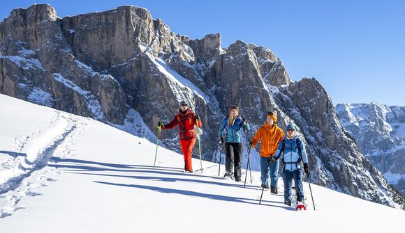 Schneeschuhtour - Unter den Geislern