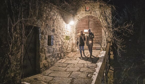 Guided lantern walk to the Castle
