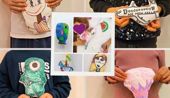 Zeichne dein einzigartiges Textilobjekt