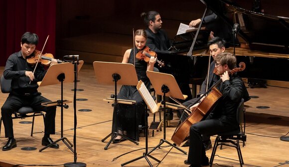 Konzert Simply Quartet + Christos Fountos