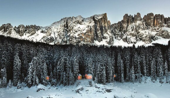 Christmas magic at Lake Carezza