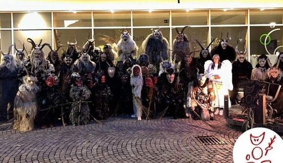 Procession of San Nicolo with Tuifl