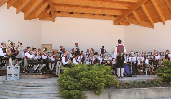 Concerto della banda musicale Lutago
