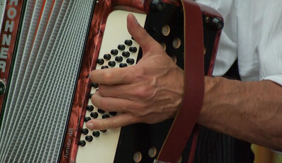 Alpine folk music evening