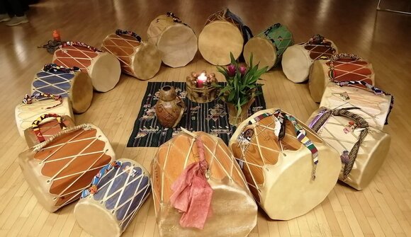 Neue Kraft schöpfen durch Heiltrommeln