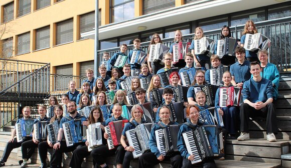 Urban Accordion Orcherstra Leipzig