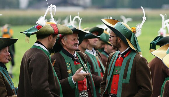 Schützenball in Mühlwald