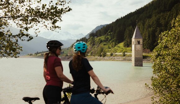 Bikeshuttle to Glorenza or Curon