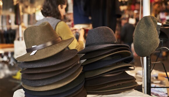 Flea market in Merano
